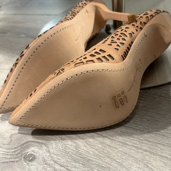 Eleanor Anukam Nude Cutout Heels - Size 11 - Never Worn - Luxury! - Picture 3 of 6